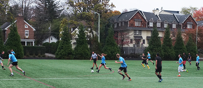 SIG’s annual Under 30 vs. Over 30 soccer match