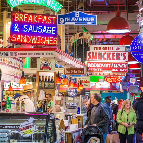 A picture of a Reading Terminal Market