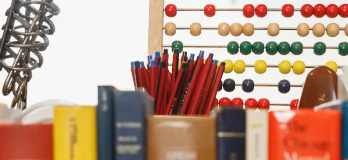 books and abacus 