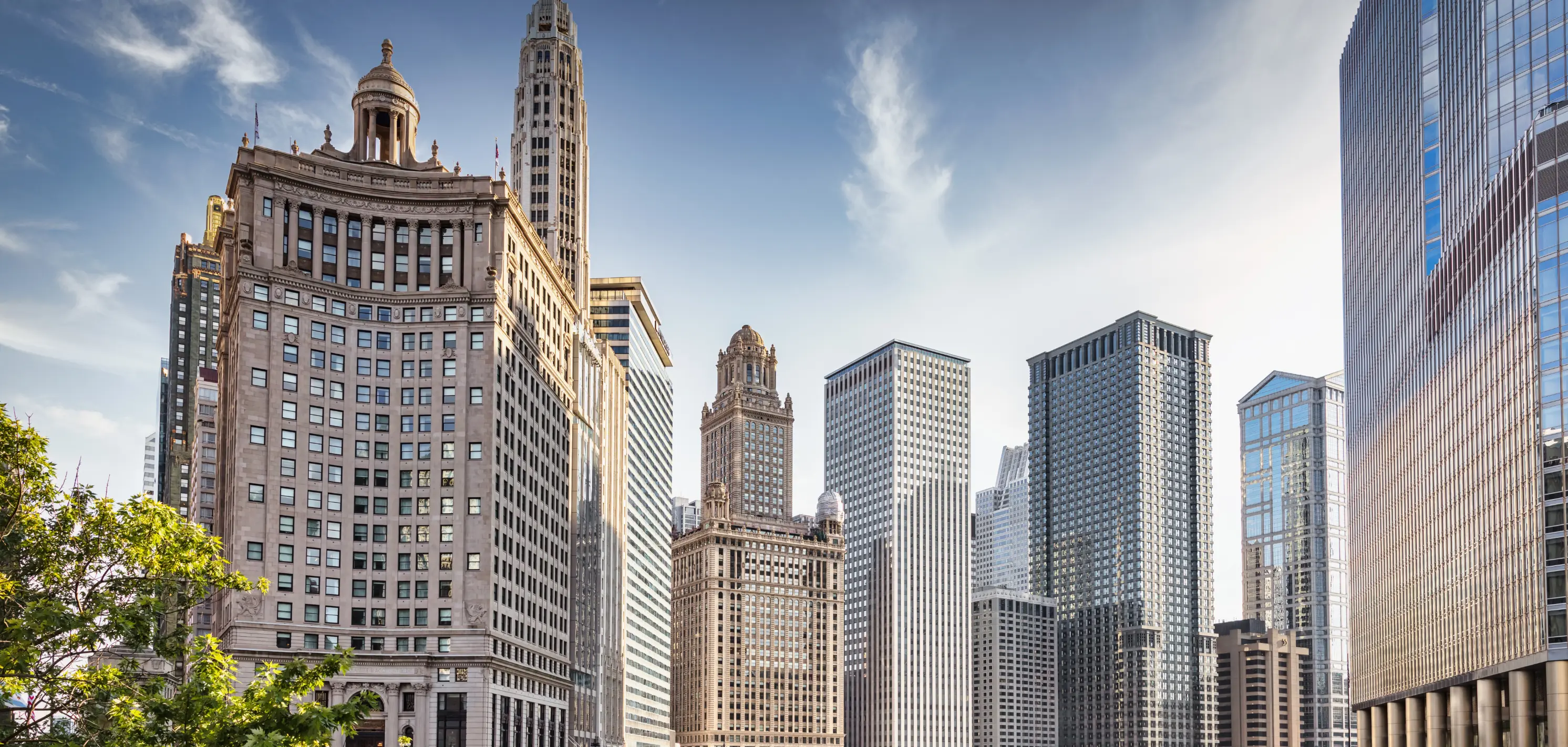 Chicago City Skyline